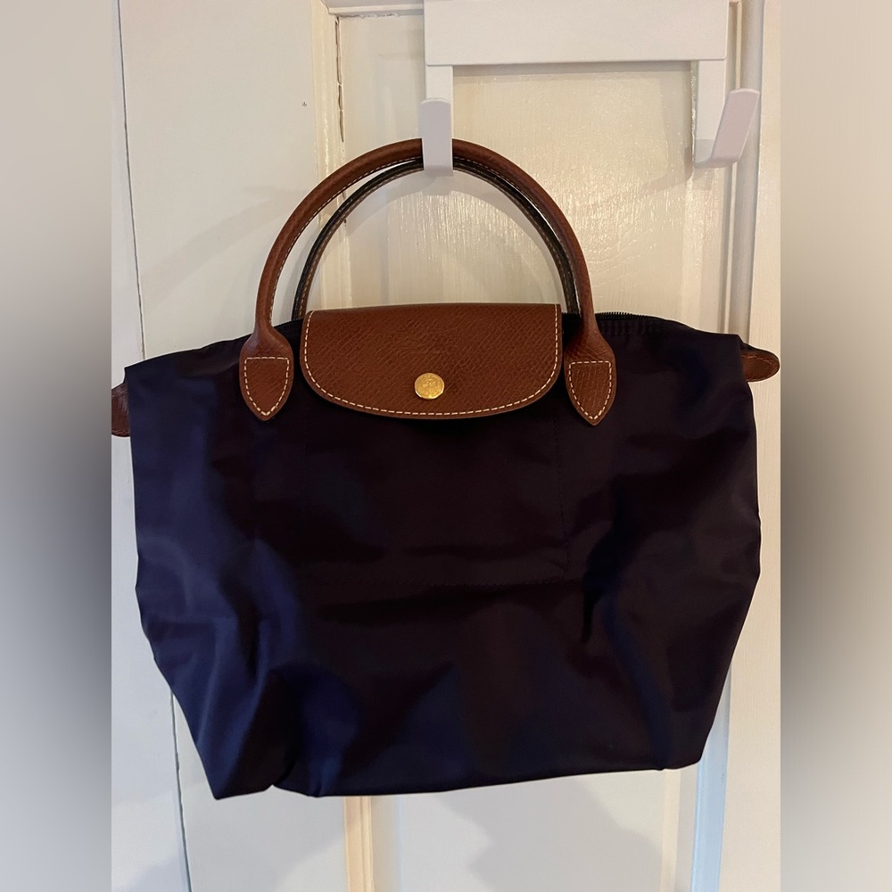NWT LongChamp Lepilage small short handle